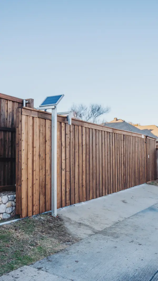 Cedar Sliding Gate | Texas Select Fencing